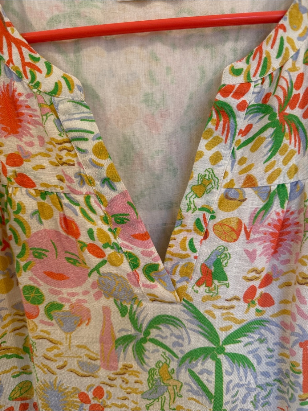 Roller Rabbit Bari Pippa Floral Ruffle Tiered Mini Dress - Picture 7 of 8